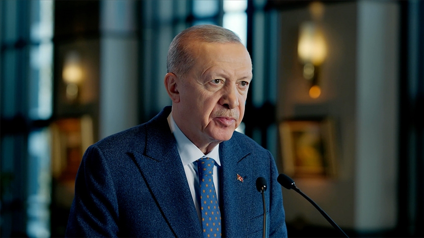 Cumhurbaşkanı Erdoğan: Türkiye olarak adil ve kalıcı barışın tesisi için tüm gücümüzle çalışmaya devam edeceğiz