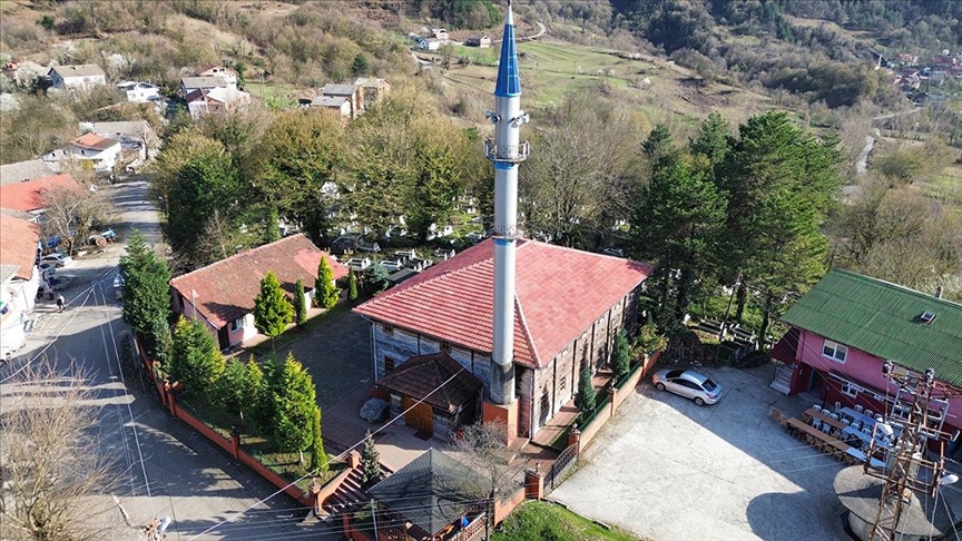 Zonguldak'ta çantı tekniğiyle inşa edilen cami 2 asırdır ayakta duruyor