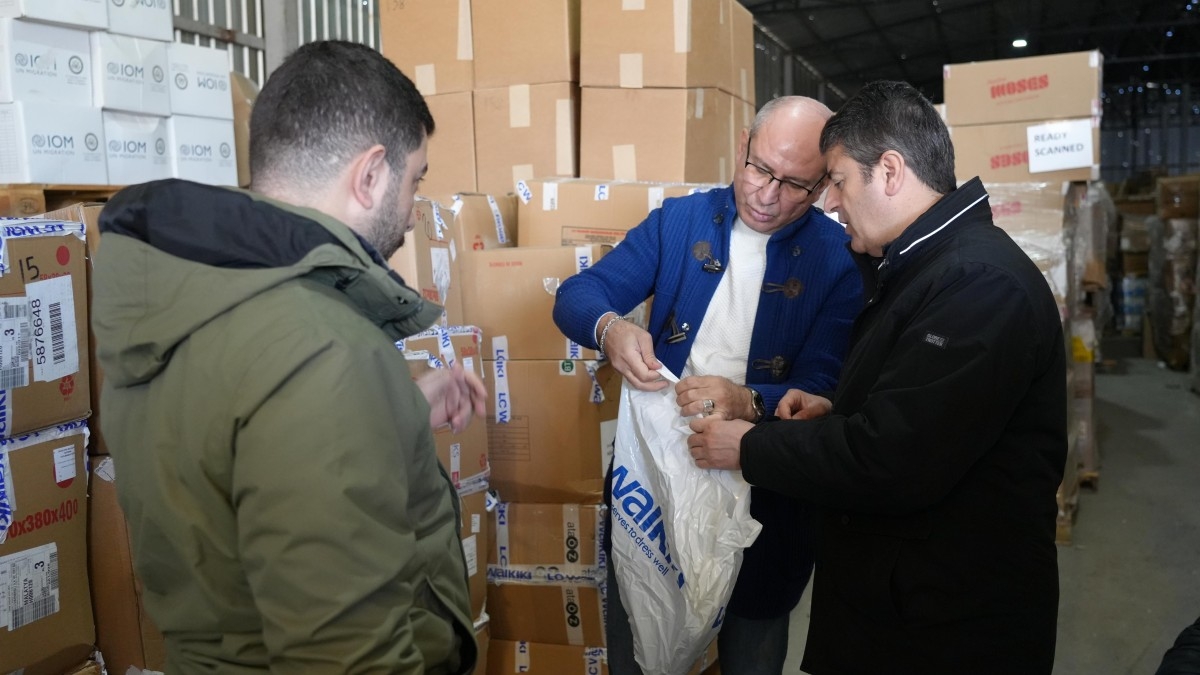 Rotary'den Adıyaman’da 14 bin depremzede ve ihtiyaç sahibi öğrenciye kıyafet desteği