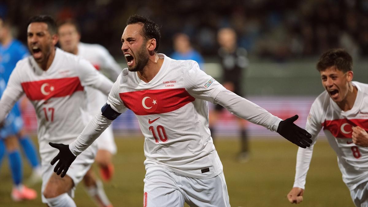 A Milli Futbol Takımı deplasmanda İzlanda'yı mağlup etti