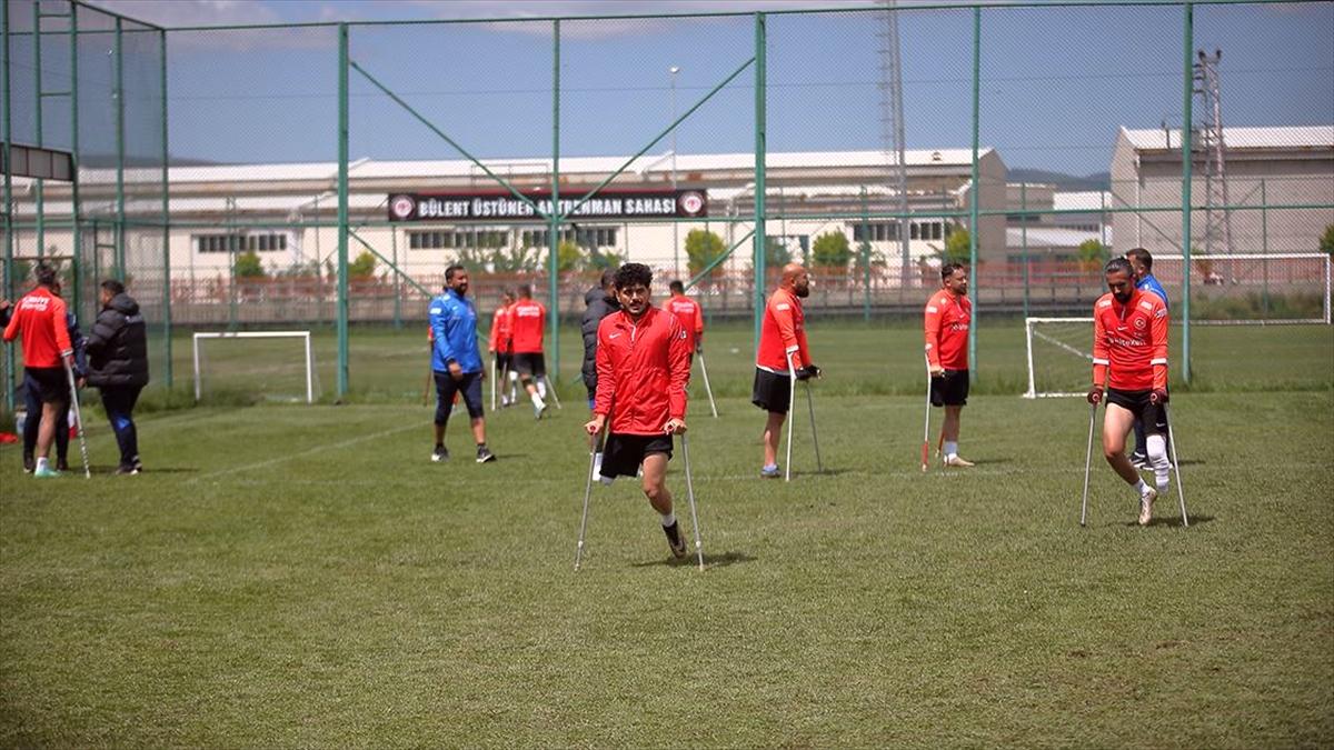 Ampute Milli Futbol Takımı, üçüncü kez Avrupa şampiyonu olmak için hazırlanıyor