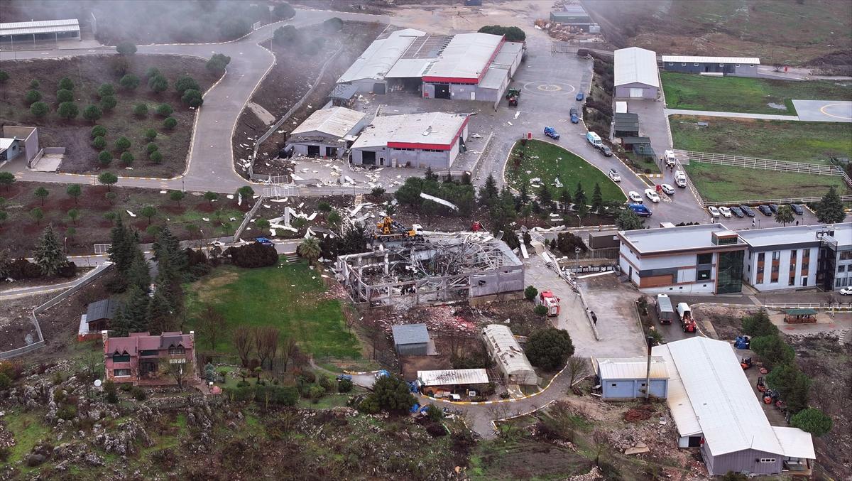 Balıkesir'de mühimmat fabrikasındaki patlamaya ilişkin 3 şüpheli tutuklandı