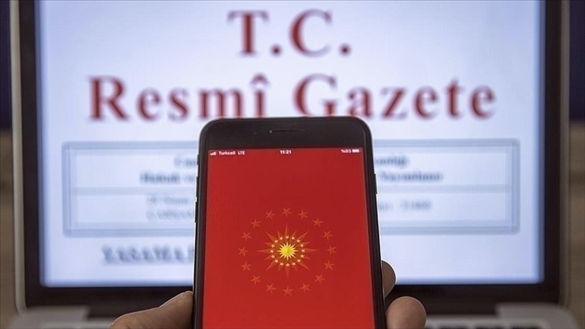 Bazı atama ve görevden alma kararları Resmi Gazete'de