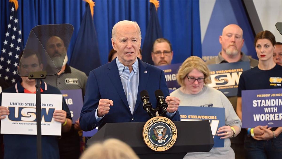 Biden'a Pittsburgh'da Gazze protestosu