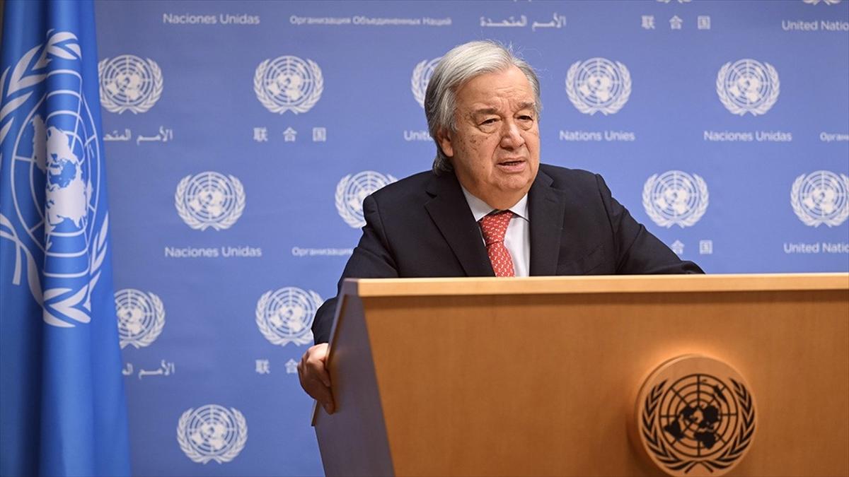 BM Genel Sekreteri Guterres, İsrail'in 