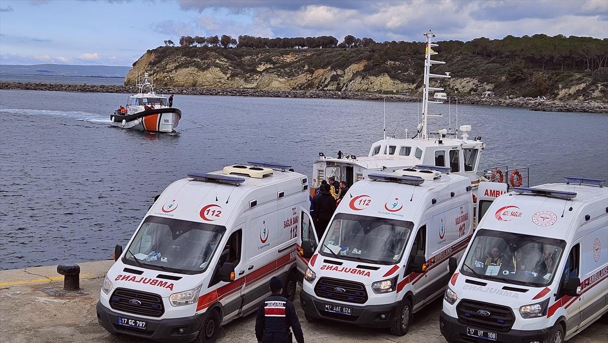 Çanakkale'de düzensiz göçmenleri taşıyan lastik bot battı: 16 ölü