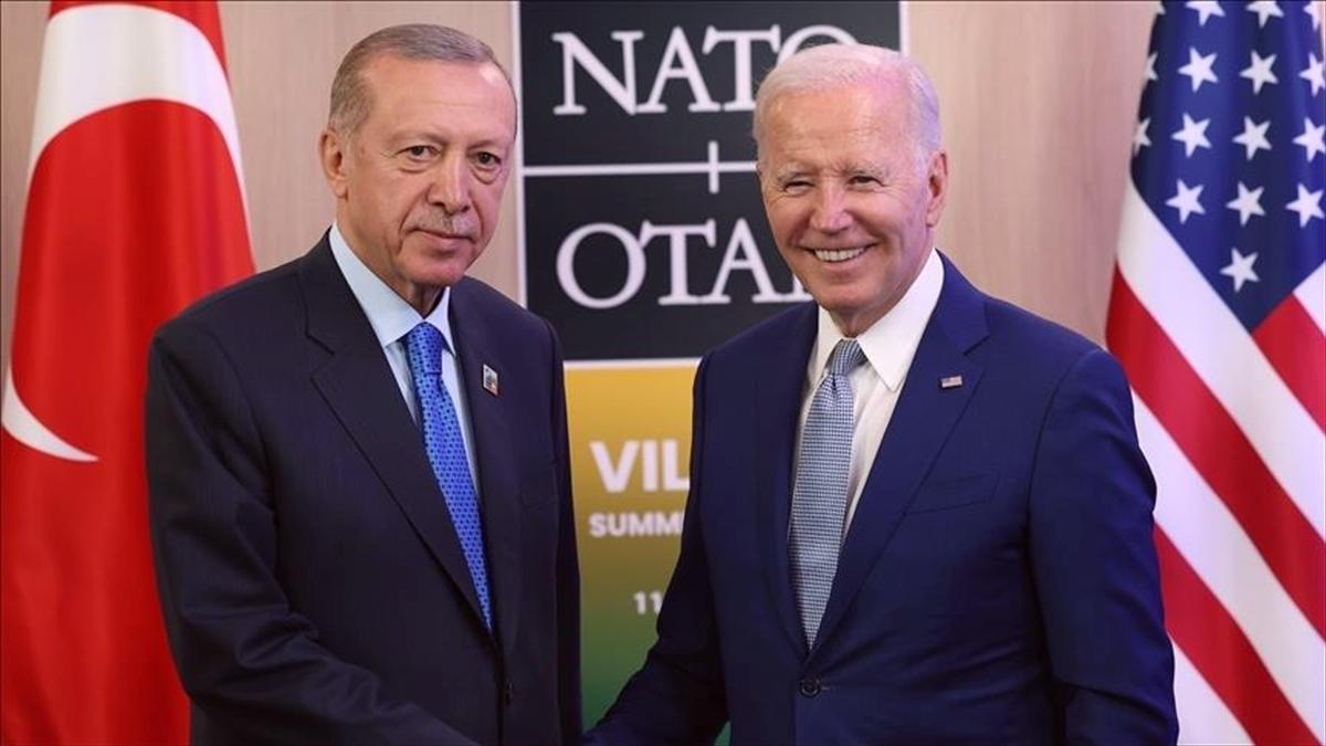 Cumhurbaşkanı Erdoğan, ABD Başkanı Biden ile görüştü