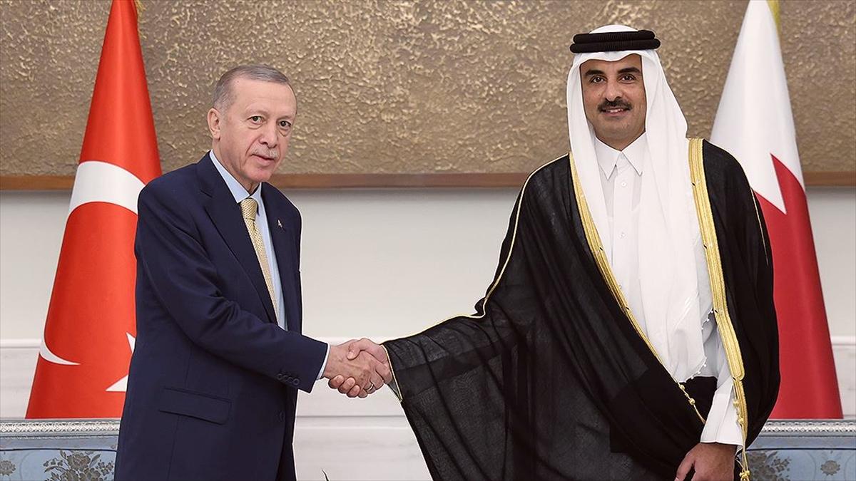 Cumhurbaşkanı Erdoğan, Katar Emiri Al Sani ile telefonda görüştü