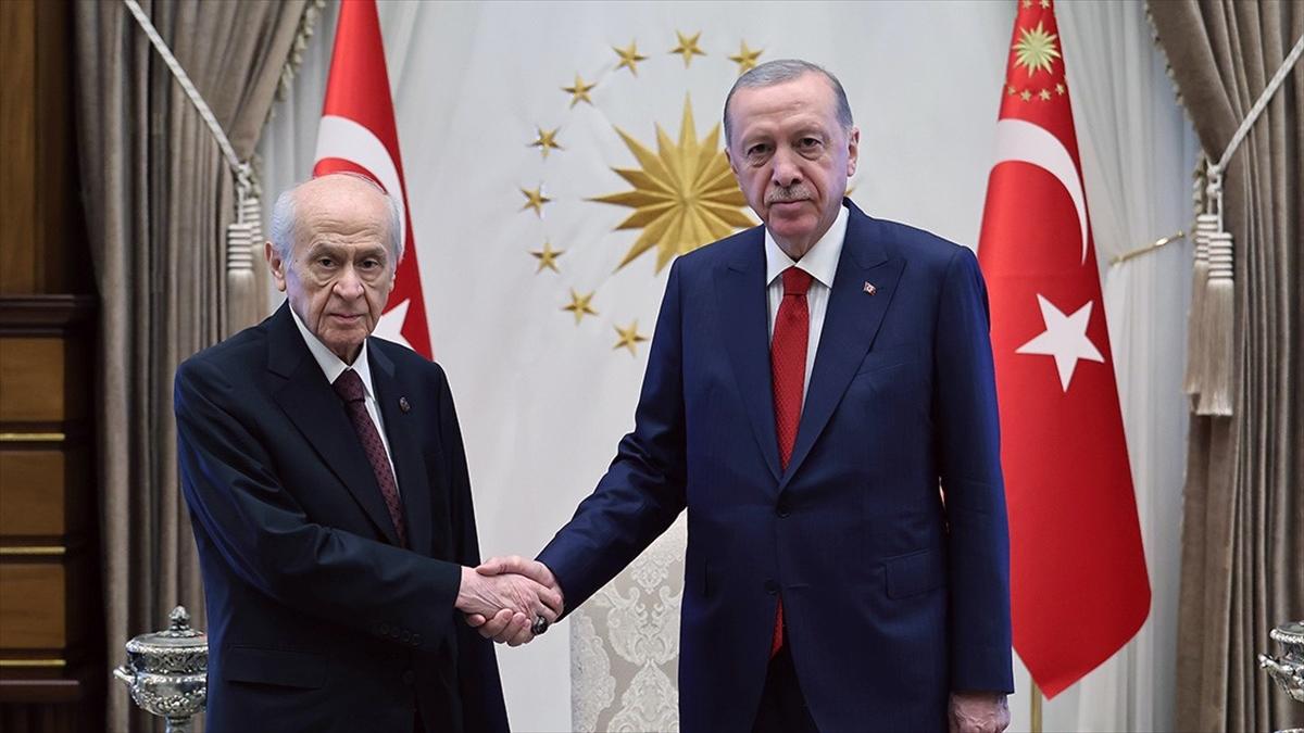 Cumhurbaşkanı Erdoğan, MHP Genel Başkanı Bahçeli'yi kabul edecek