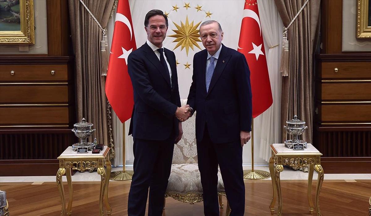 Cumhurbaşkanı Erdoğan, NATO Genel Sekreteri Rutte'yi kabul etti