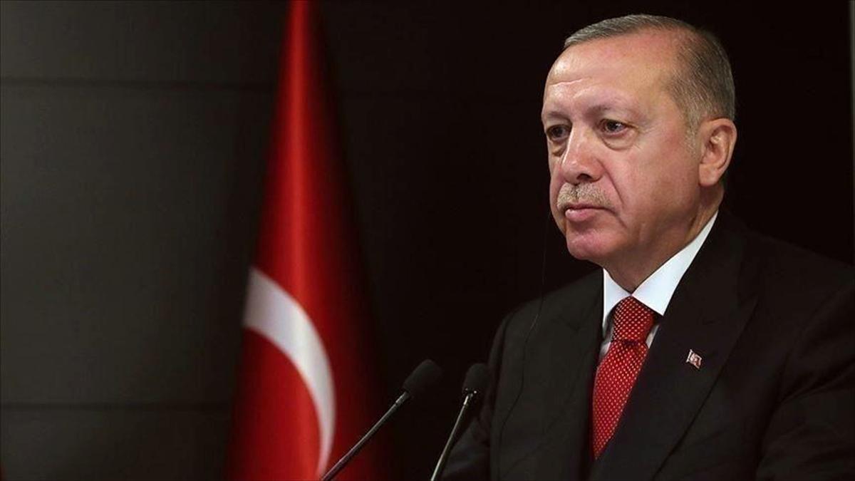 Cumhurbaşkanı Erdoğan'dan şehit askerin ailesine başsağlığı mesajı