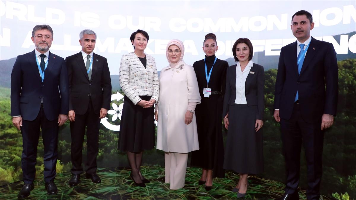 Emine Erdoğan, COP29'da Cumhurbaşkanlığı İletişim Başkanlığının 