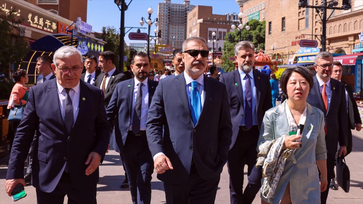 Fidan’ın Çin temaslarında ekonomik ilişkiler, küresel meseleler ve Uygur Türklerinin durumu öne çıktı