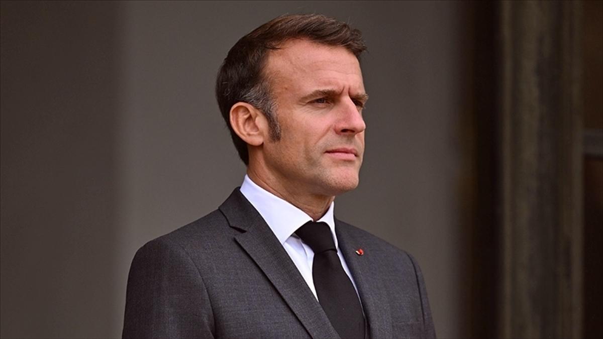 Fransa Cumhurbaşkanı Macron, 