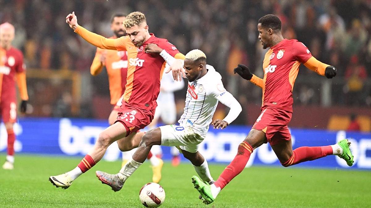 Galatasaray'dan 6 gollü galibiyet