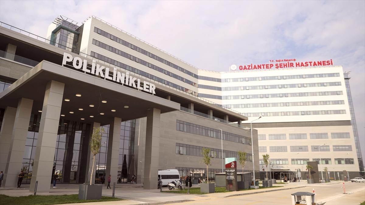 Gaziantep Şehir Hastanesi'nde 1 milyon 100 bin hastaya sağlık hizmeti verildi