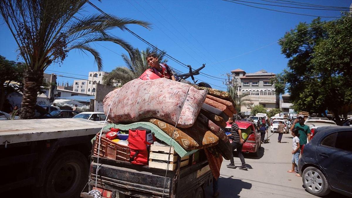 Gazze'de Filistinlilerin Zorunlu Göç Çilesi