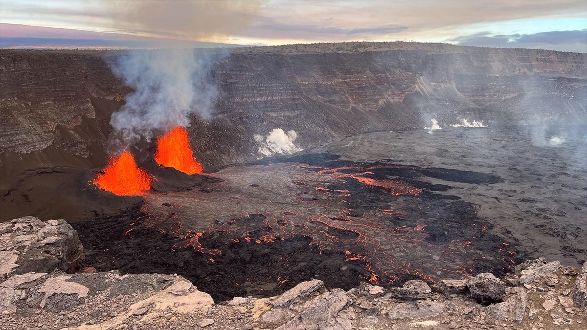 Hawaii'de Kilauea Yanardağı'ndaki hareketlilik sürüyor