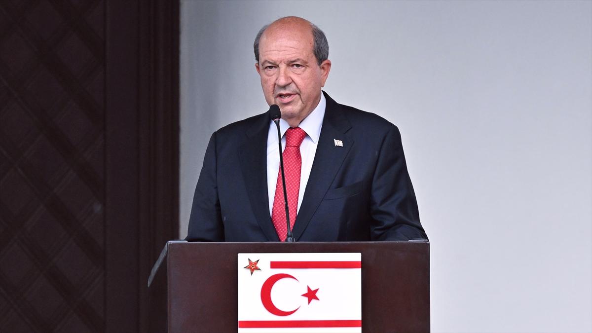 KKTC Cumhurbaşkanı Tatar: Türk Silahlı Kuvvetlerinin adadaki varlığı bizler için yaşamsal öneme haiz