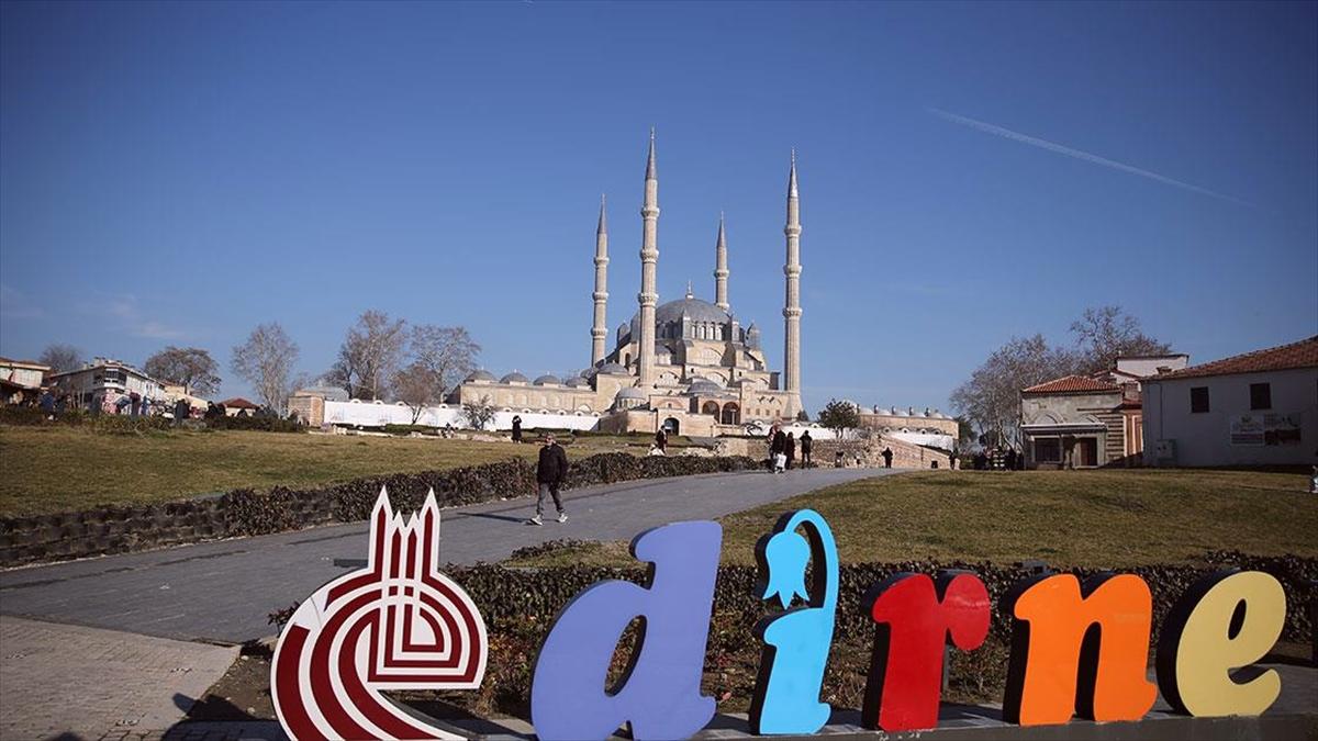 Kültür ve turizm kenti Edirne 2024'te yaklaşık 5 milyon ziyaretçi ağırladı