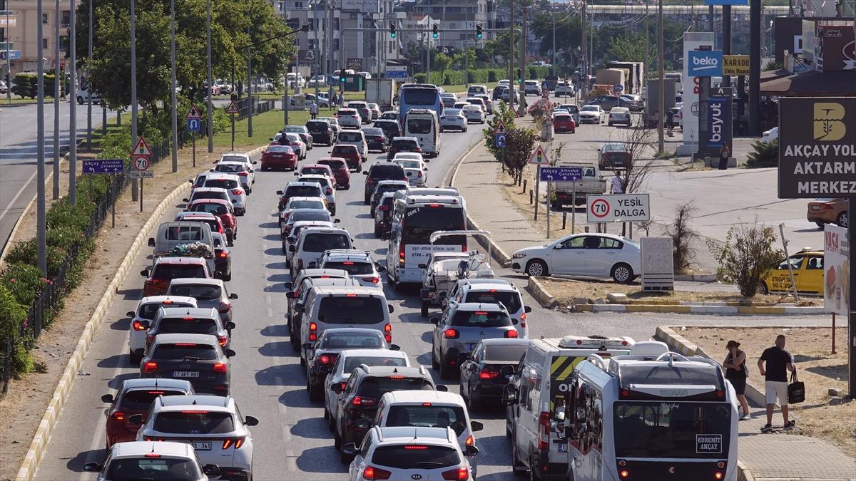 Kuzey Ege'de Trafik Yoğunluğu