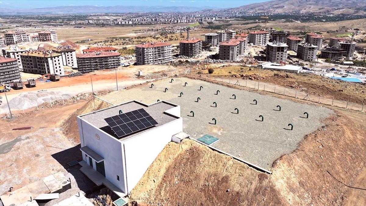 Malatya'da İkizce deprem konutlarının içme suyu isale hattı tamamlandı