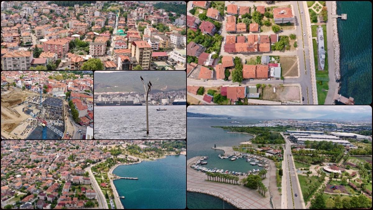 Marmara Depremi'nin merkez üssü Gölcük'te yıkımın yaşandığı bazı alanlar yeniden görüntülendi