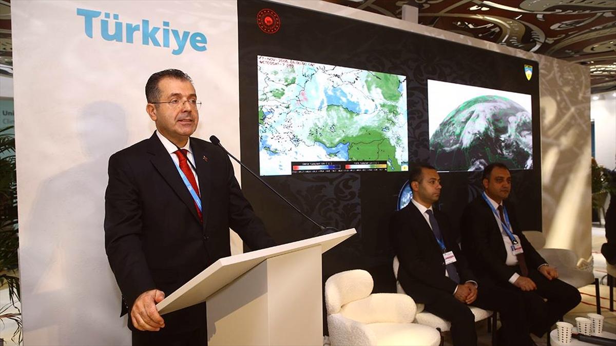 Meteoroloji Genel Müdürlüğü, COP29'da meteorolojik erken uyarı sistemlerini anlattı