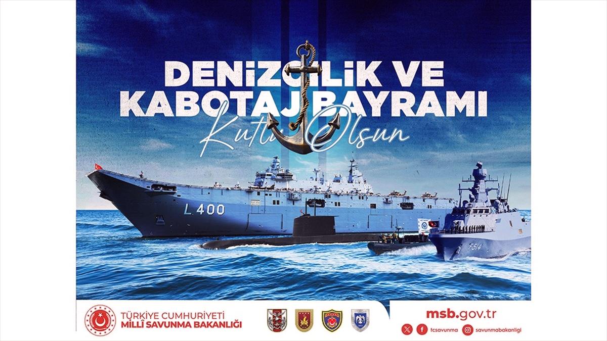 MSB: Denizlerde menfaatlerimizi korumaya, şanlı ay yıldızlı al bayrağımızı gururla dalgalandırmaya devam edeceğiz