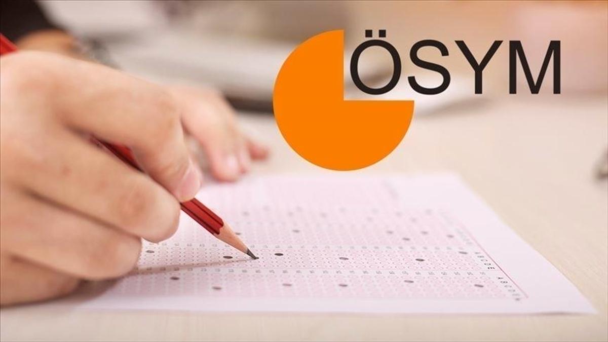 ÖSYM hafta sonu 2 sınav düzenleyecek