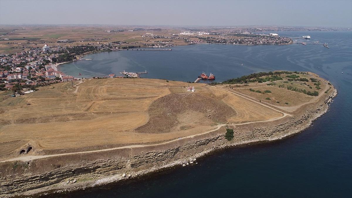 Perinthos Antik Kenti'nde su altı çalışmalarında 