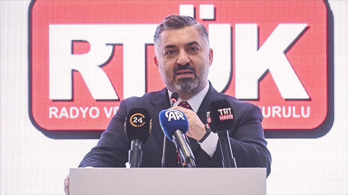 RTÜK Başkanı Şahin; örf ve adetlere aykırı yapımlarla mücadele sürecek