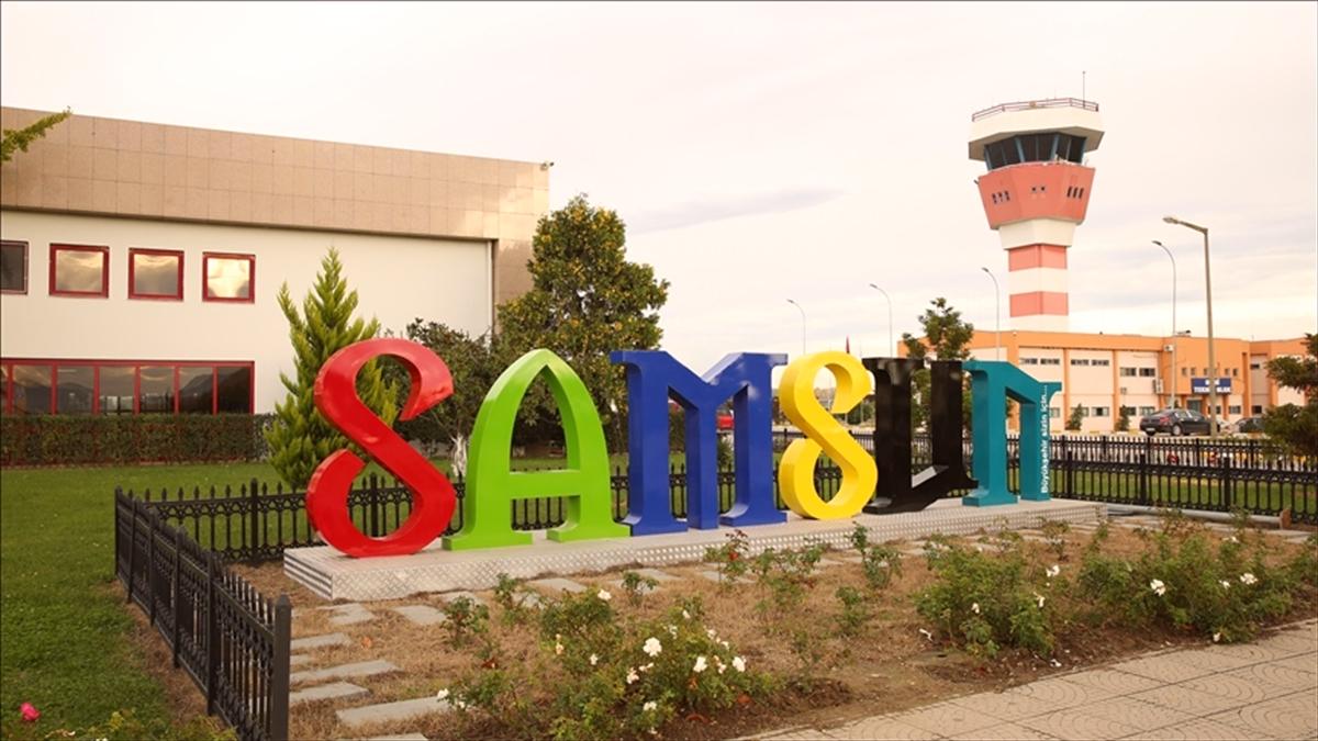 Samsun Çarşamba Havalimanı, 2024'te 1,4 milyonu aşkın yolcuya hizmet verdi