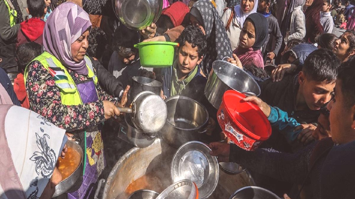 Refah'ta yaşayan Gazzeliler temel ihtiyaçlardan mahrum bırakıldı