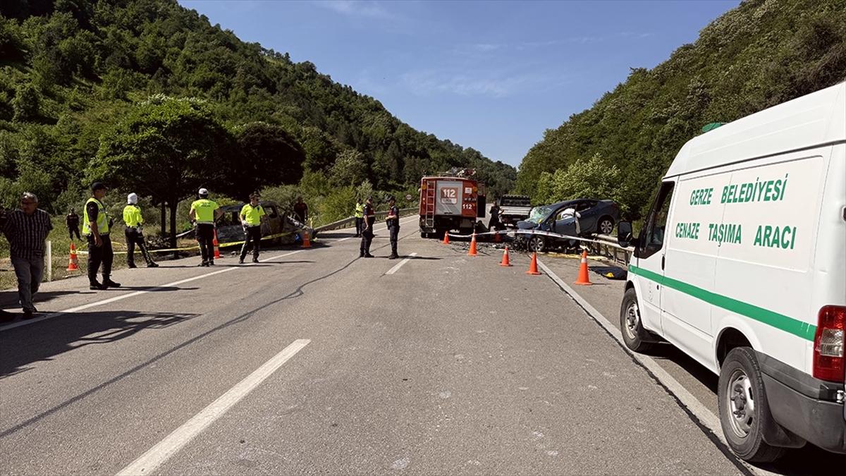 Sinop'ta trafik kazası sonucu 4 kişi öldü, 2 kişi yaralandı