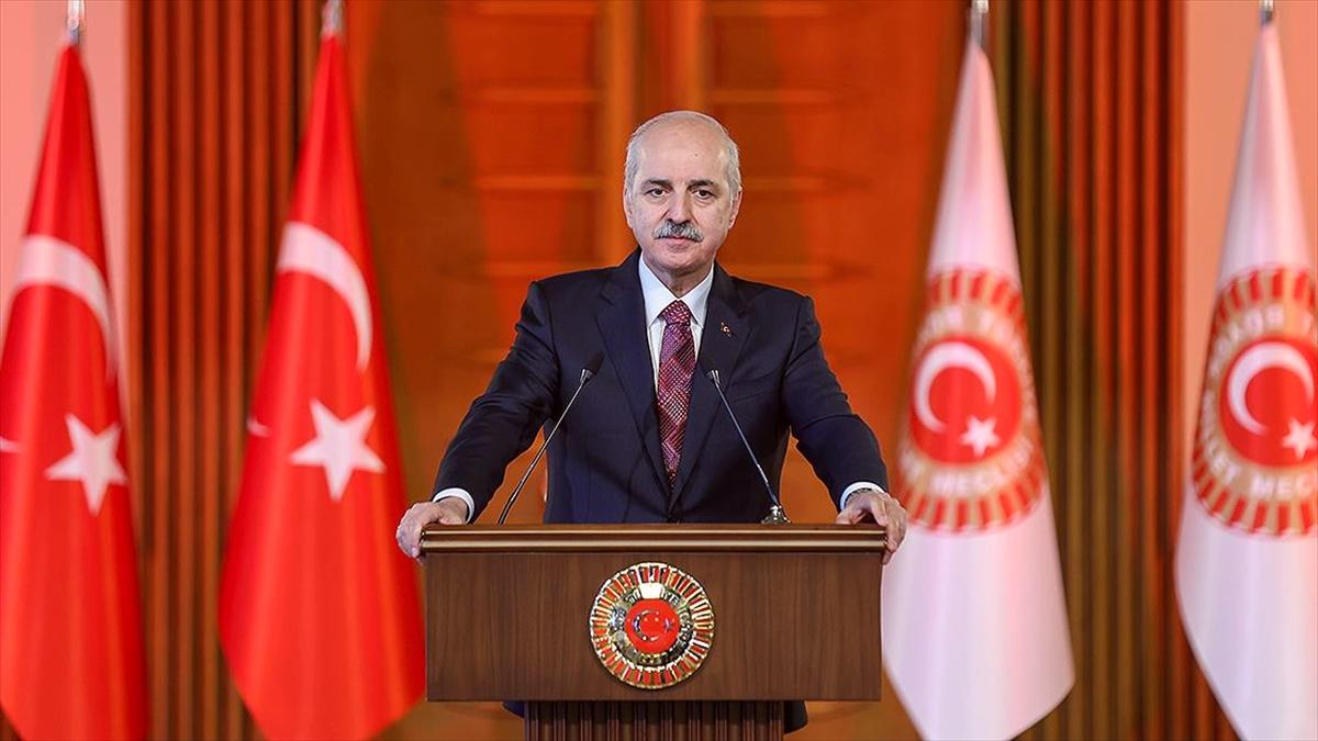 TBMM Başkanı Kurtulmuş: Kadına yönelik şiddetin olmadığı bir Türkiye için hep birlikte mücadele edeceğiz