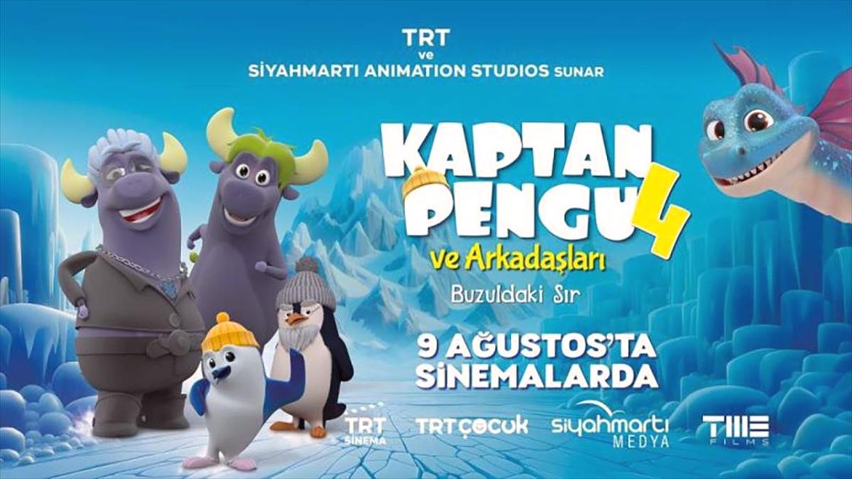 TRT'den Yeni Bir Animasyon Filmi: Kaptan Pengu ve Okyanus Macerası