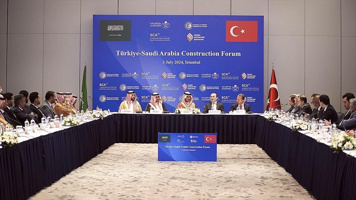 Türkiye-Suudi Arabistan İnşaat Forumu, İstanbul'da gerçekleştirildi