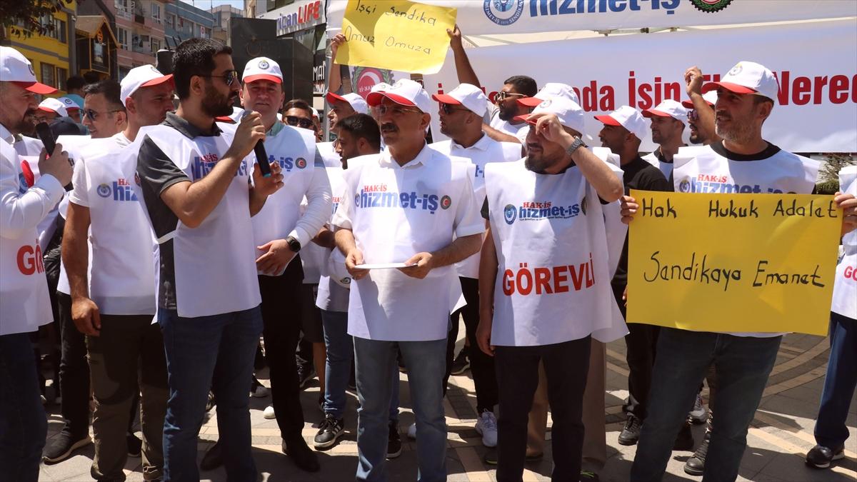 Yalova Belediye İşçileri Çadır Nöbetinde