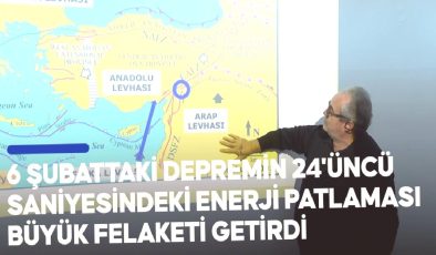 6 Şubattaki depremin 24’üncü saniyesindeki enerji patlaması büyük felaketi getirdi