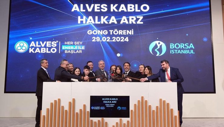 Borsa İstanbul’da gong Alves Kablo Sanayi ve Ticaret AŞ için çaldı