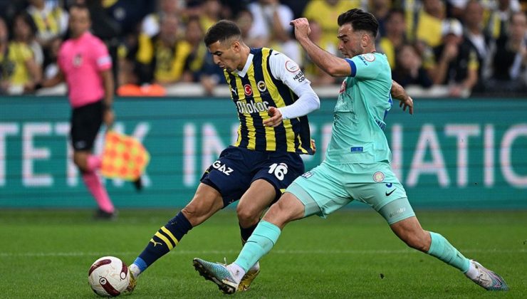 Fenerbahçe, Süper Lig’de yarın Çaykur Rizespor’a konuk olacak