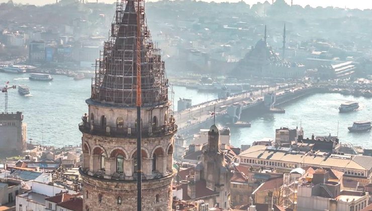 Galata Kulesi bir ay ziyarete kapalı olacak