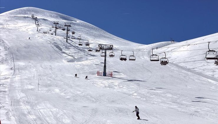 Hesarek Kayak Merkezi’nde sezonun 15 Mart’a kadar sürmesi bekleniyor