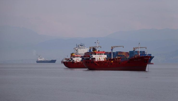 İzmit Körfezi’ndeki limanlara geçen yıl 9 bin 560 yük gemisi uğradı