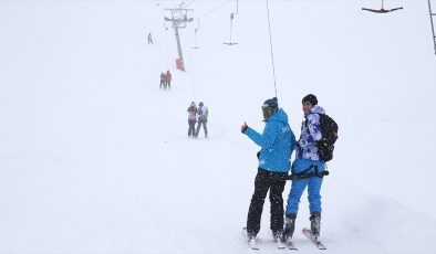 Kayak merkezlerinde en fazla kar kalınlığı 172 santimetreyle Hakkari’de ölçüldü