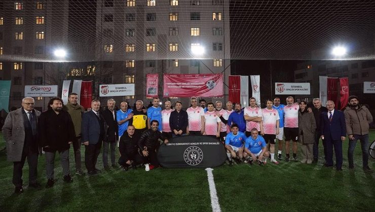 “Yurdum Spor Yapıyor” projesinde eski futbolcular sahaya çıktı