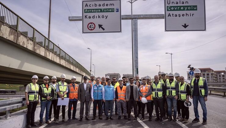 Avrasya Tüneli-TEM Anadolu Otoyolu Bağlantı Yolu’nun açılışı gerçekleştirildi