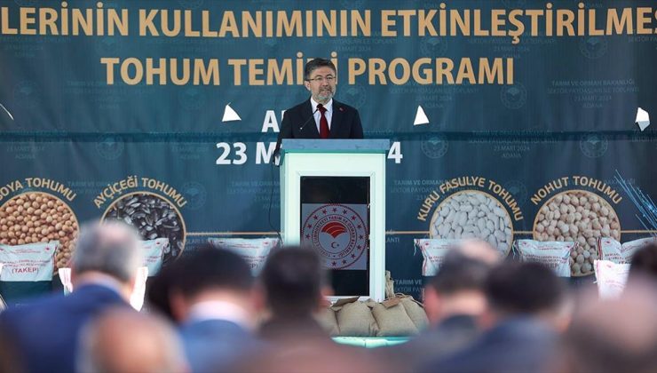 Bakan Yumaklı: 2023’te bitkisel üretim rakamı 137 milyon tona çıkmış durumda