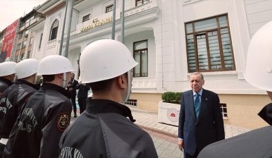 Cumhurbaşkanı Erdoğan, Bursa Valiliği’ni ziyaret etti